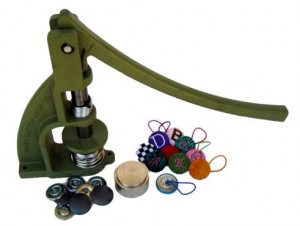 fabric button making machine